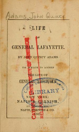 Life of General Lafayette