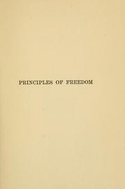 Principles of freedom