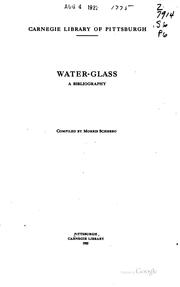 Water-glass