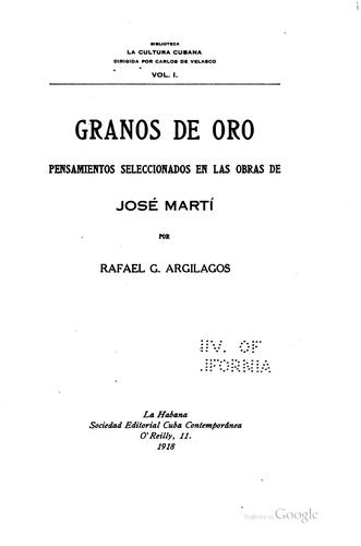 Granos de oro