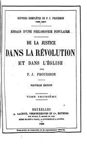 Œuvres complètes de P.-J. Proudhon