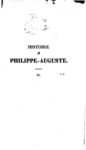 Histoire de Philippe-Auguste