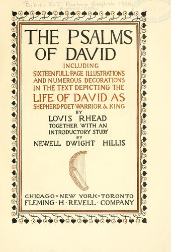 The Psalms of David, including sixteen full-page illustrations and numerous decorations in the text depicting the life of David as shepherd, poet, warrior & king