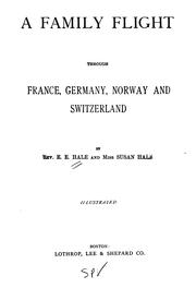 A family flight through France, Germany, Norway and Switzerland