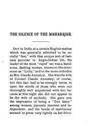 The silence of the Maharajah