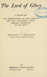 The Lord of glory