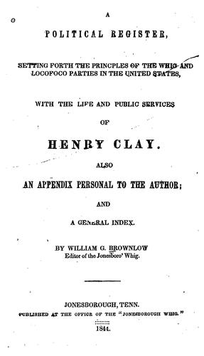 A political register