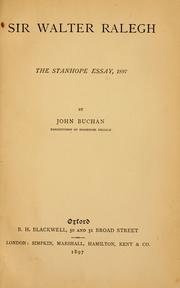 Sir Walter Ralegh