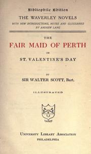 The fair maid of Perth, or, St. Valentine's Day