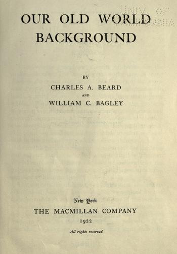 Our old world background