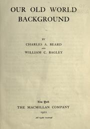 Our old world background