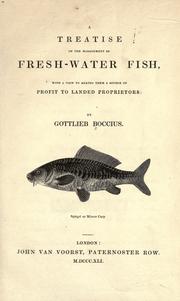A treatise on the management of fresh-water fish