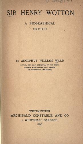 Sir Henry Wotton