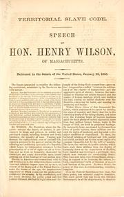 Territorial slave code