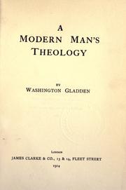 A modern man's theology