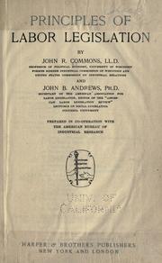 Principles of labor legislation
