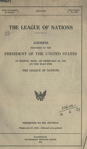 The League of Nations