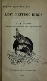 Lost British birds