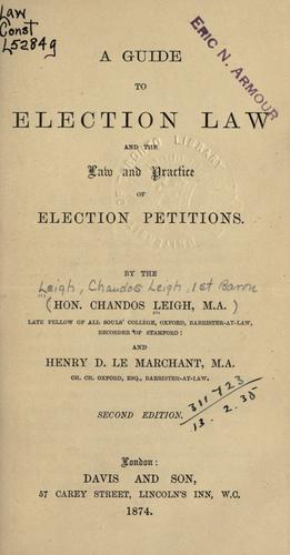 A guide to election law