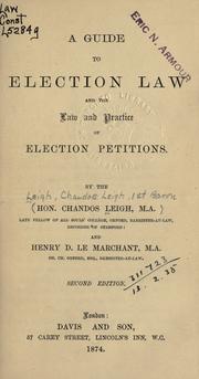 A guide to election law