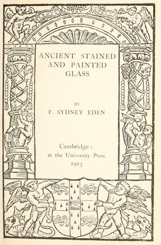 Ancient stained and painted glass