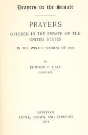 Prayers in the Senate