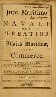 De jure maritimo et navali