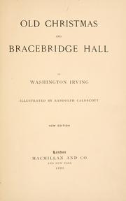 Old Christmas and Bracebridge Hall