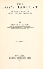 The boy's Hakluyt