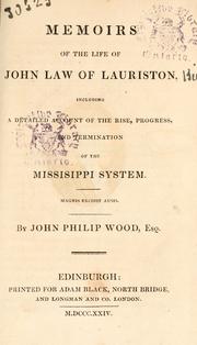 Memoirs of the life of John Law of Lauriston