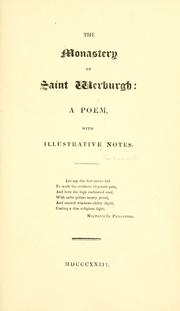 The monastery of Saint Werburgh