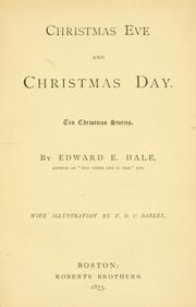 Christmas Eve and Christmas Day