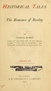 Historical tales, the romance of reality