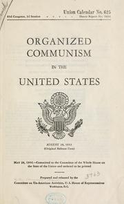 Organized communism in the United States