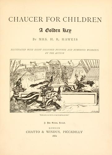 Chaucer for children