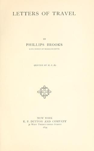 Letters of travel