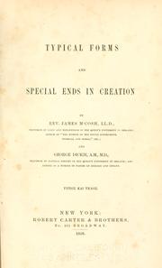 Typical forms and special ends in creation