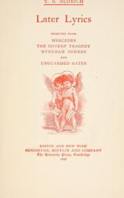 Later lyrics