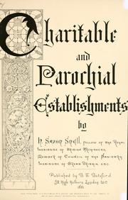 Charitable and parochial establishments