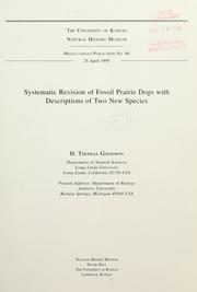 Systematic revision of fossil prairie dogs with descriptions of two new species