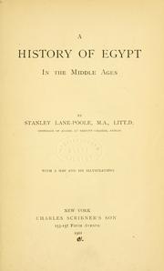 A history of Egypt in the Middle Ages