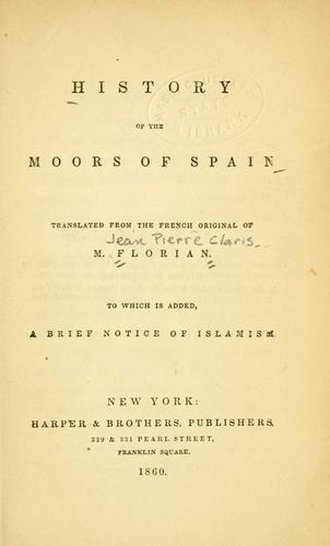 History of the Moors in Spain