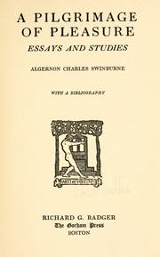 A pilgrimage of pleasure