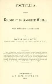 Footfalls on the boundary of another world