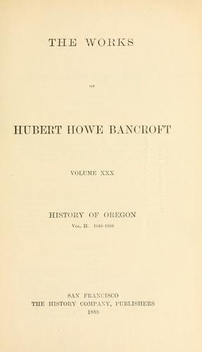 History of Oregon