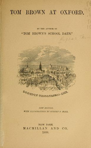Tom Brown at Oxford