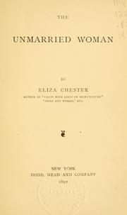 The unmarried woman