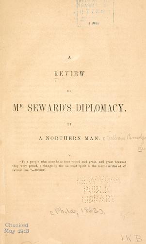 A review of Mr. Seward's diplomacy