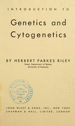 Introduction to genetics and cytogenetics
