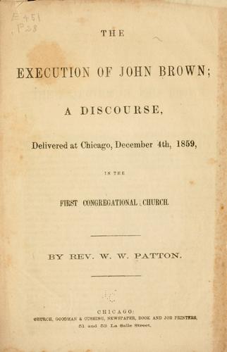The execution of John Brown